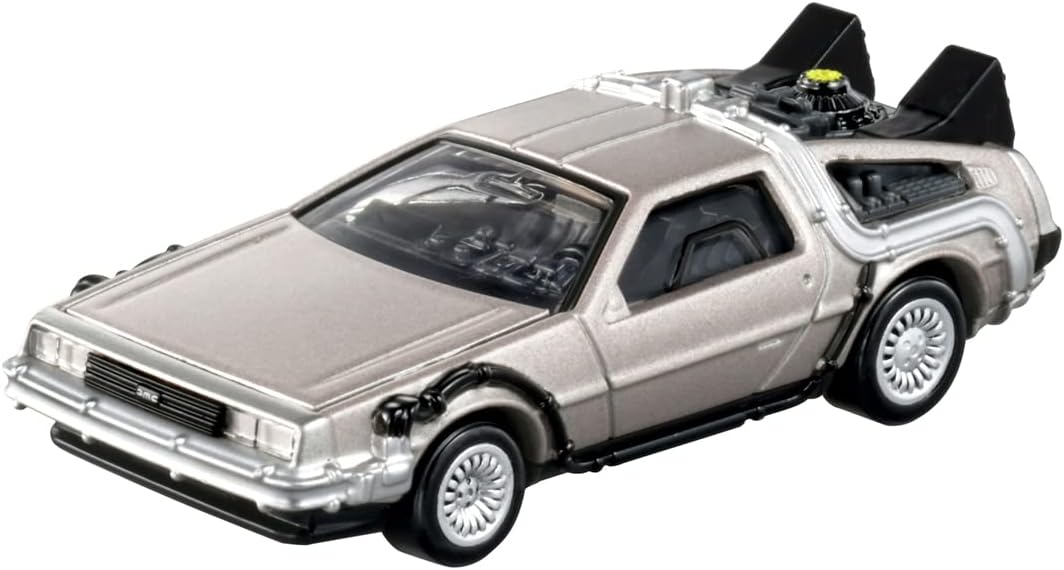 Tomica P Unlimited 07 DeLorean (Time Machine) - BanzaiHobby