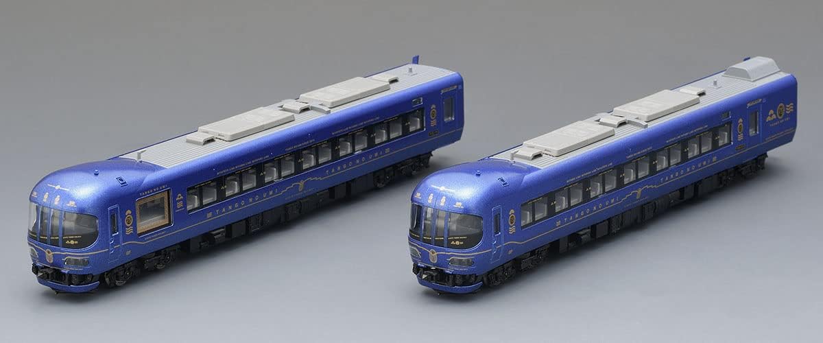 TOMIX 98121 N Gauge Kyoto Tango Railway Type KTR8000 (Tango no Umi) Basic Set (2 Cars) - BanzaiHobby