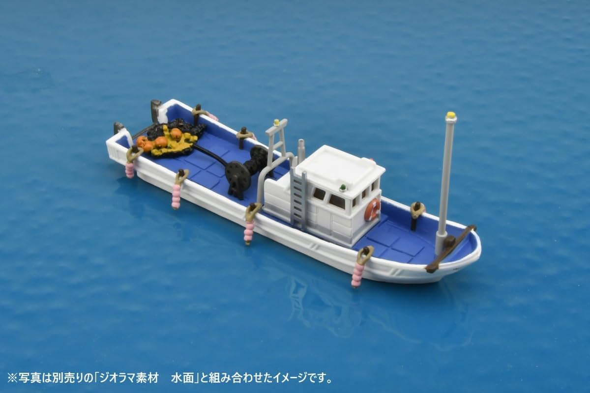 Tomytec 009-3 Scene Collection Scene Accessories Fishing Boat A3 Diorama Supplies - BanzaiHobby