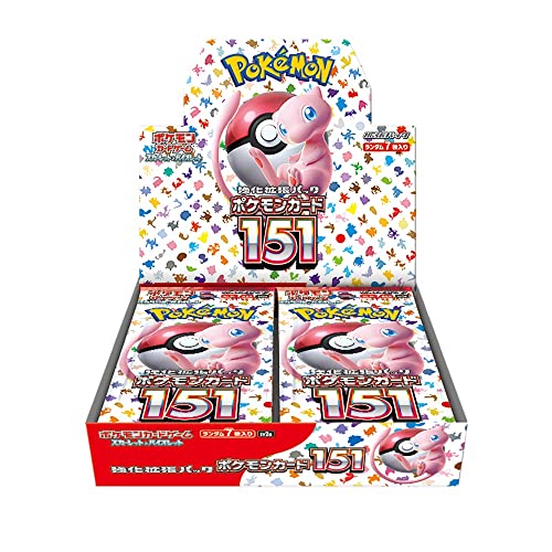 ポケモンカードゲーム スカーレット&バイオレット 強化拡張パック 「ポケモンカード151」 BOX - BanzaiHobby