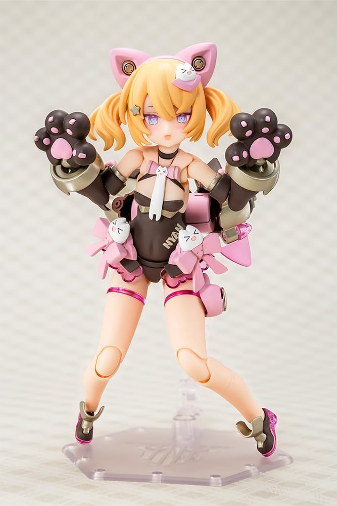 Kotobukiya KP801 Megami Device PUNI MOFU Kuro Mao - BanzaiHobby
