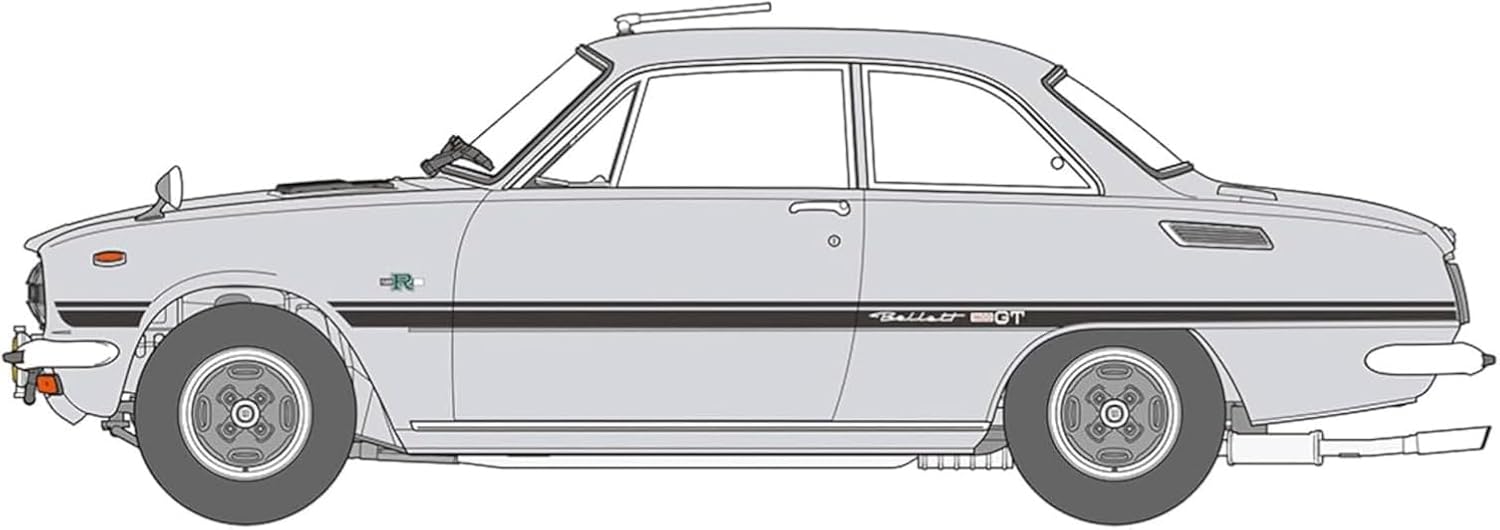 Hasegawa 20823 1/24 Isuzu Bellett 1600GTR Late Version (1973) - BanzaiHobby