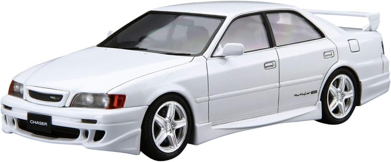 Aoshima 068809 1/24 Bunka Kyozai The Tuned Car Series No.47 Toyota TRD JZX100 Chaser '98 - BanzaiHobby