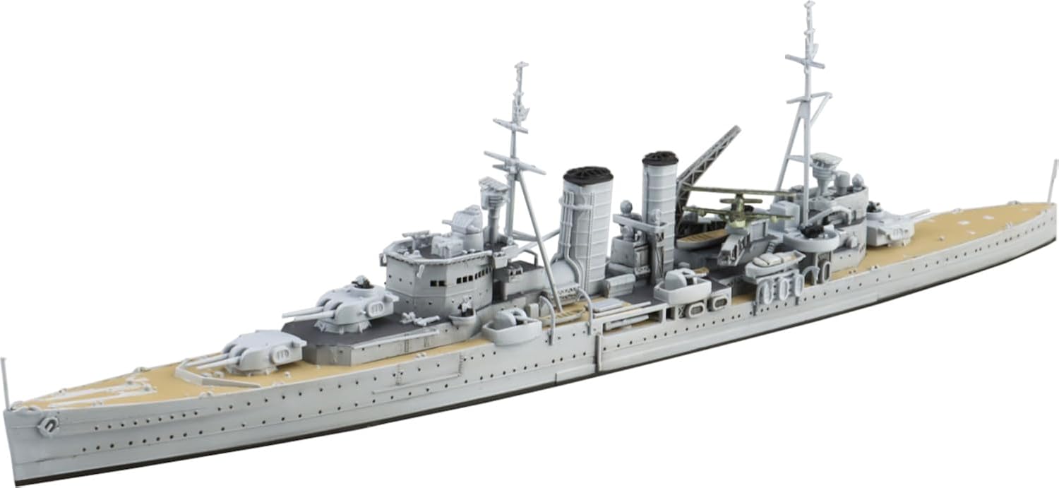 Aoshima WL807 1/700 British Heavy Cruiser HMS Exeter - BanzaiHobby