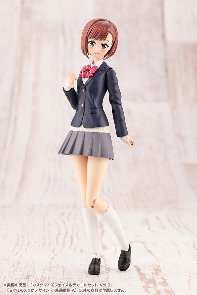 Kotobukiya JK073 1/10 Customized Face & Decal Set Vol.9 for Koyomi Takanashi A (Sousai Shojo Teien)