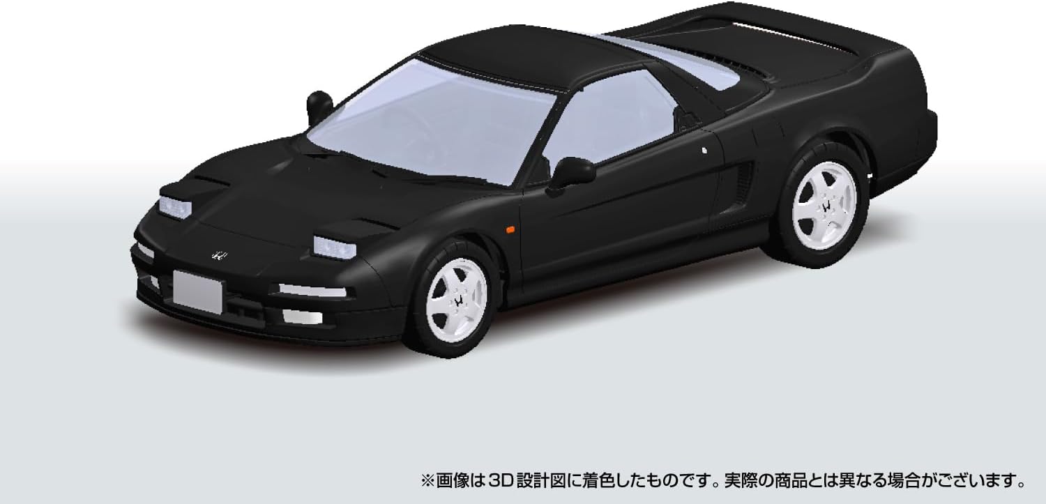 Aoshima 1/32 RakuPla Snap Kit No.19-BB Honda NA1 NSX (Berlina Black) - BanzaiHobby