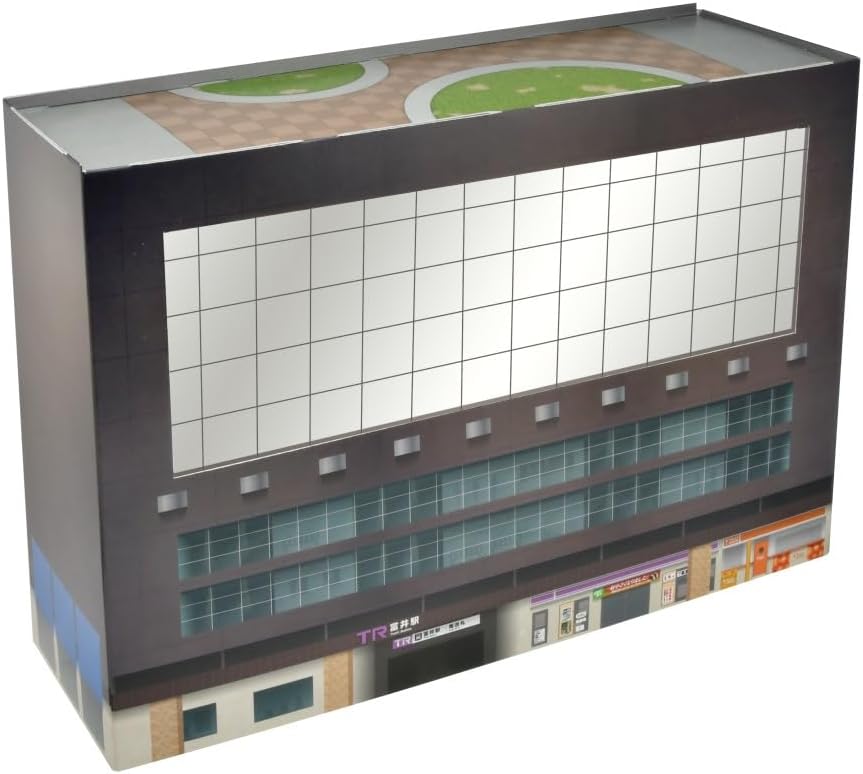 Tomytec  Eco Structure Paper Structure P02 Station Building - BanzaiHobby