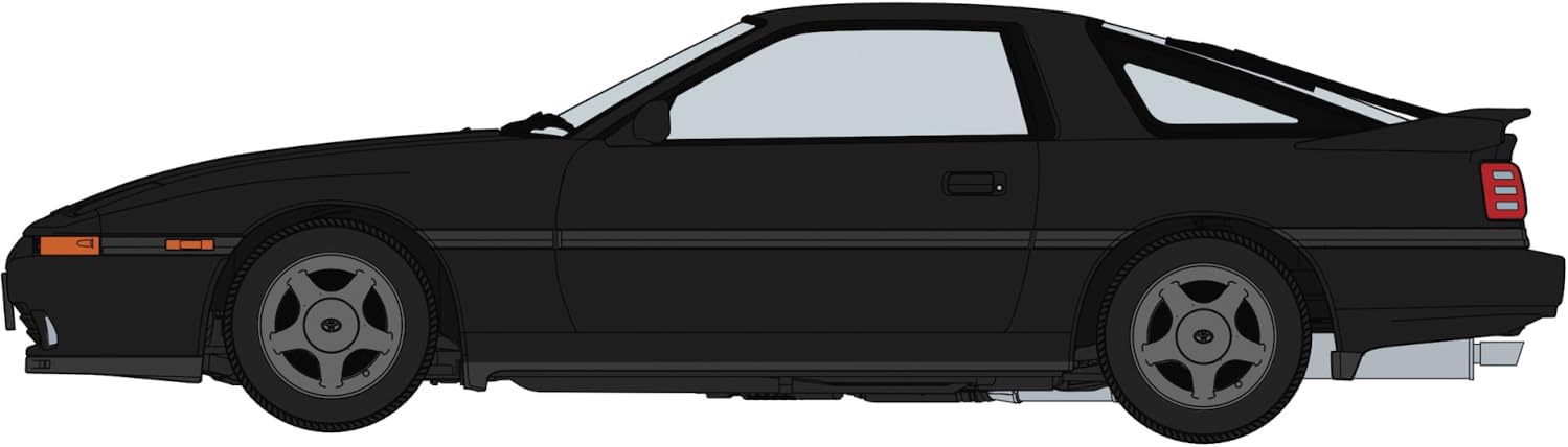 Hasegawa 20811 1/24 Toyota Supra A70 2.5GT Twin Turbo R 1990 Black Color - BanzaiHobby