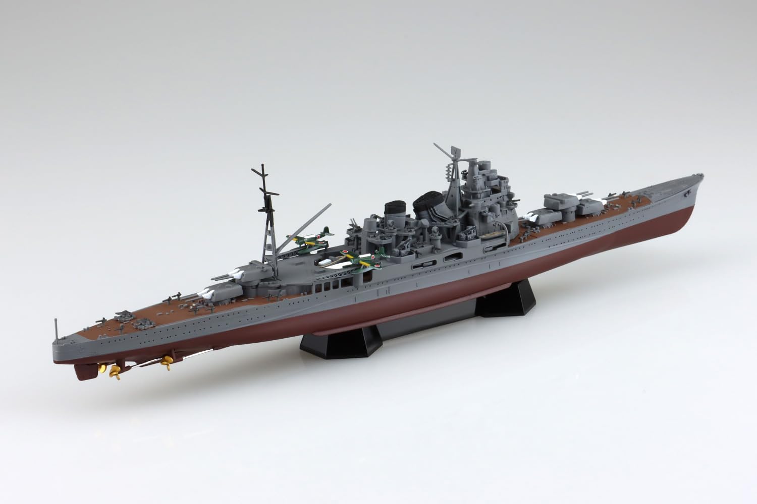 AOSHIMA 1/700 Ship (Full Hull Model) Japanese Navy Heavy Cruiser Kaohsiung 1944 - BanzaiHobby