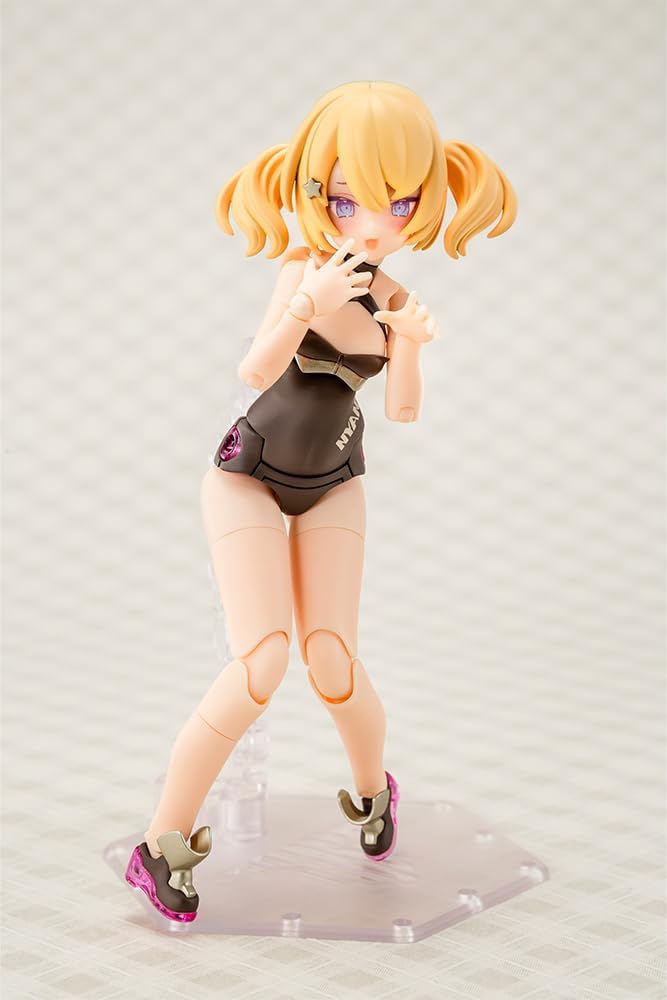 Kotobukiya KP801 Megami Device PUNI MOFU Kuro Mao - BanzaiHobby