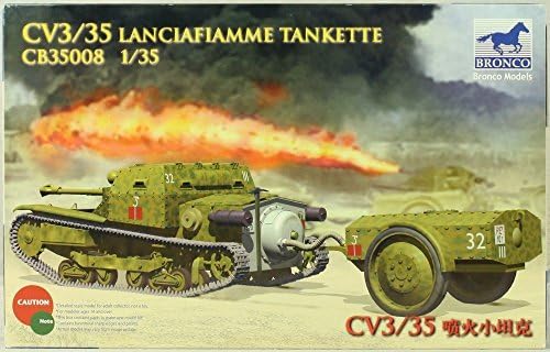 Bronco Models CB35008 1/35 CV3/35Lf Flamethrower Tank - BanzaiHobby