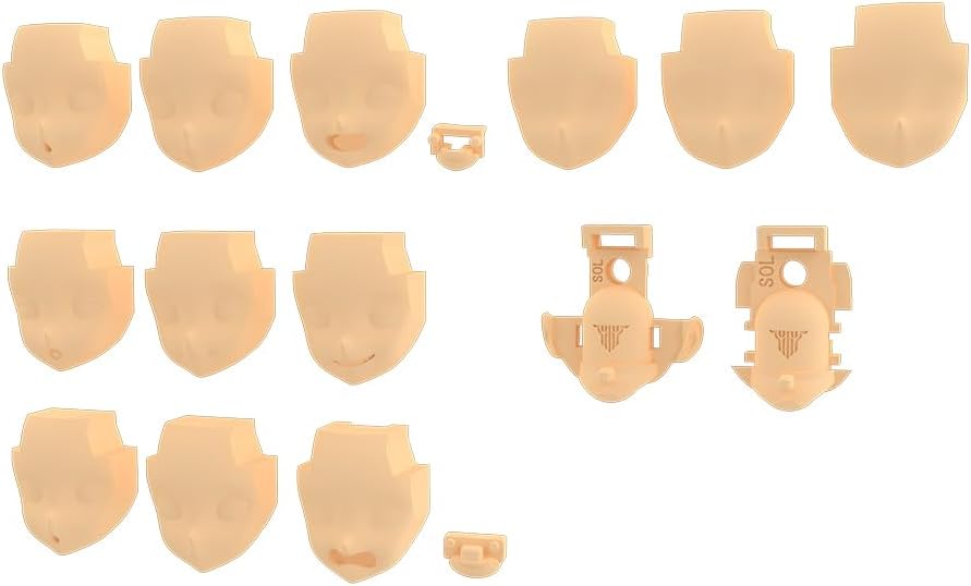 Kotobukiya KP732 Megami Device M.S.G 05 Face Set for SOL Skin Color A - BanzaiHobby