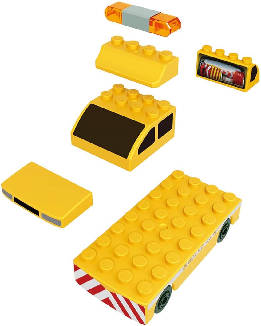 Tomica Plarail Block Highway Patrol Car