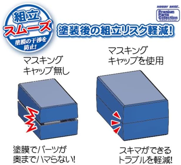 Hobby Base PPC-N39 Masking Cap 3mm - BanzaiHobby