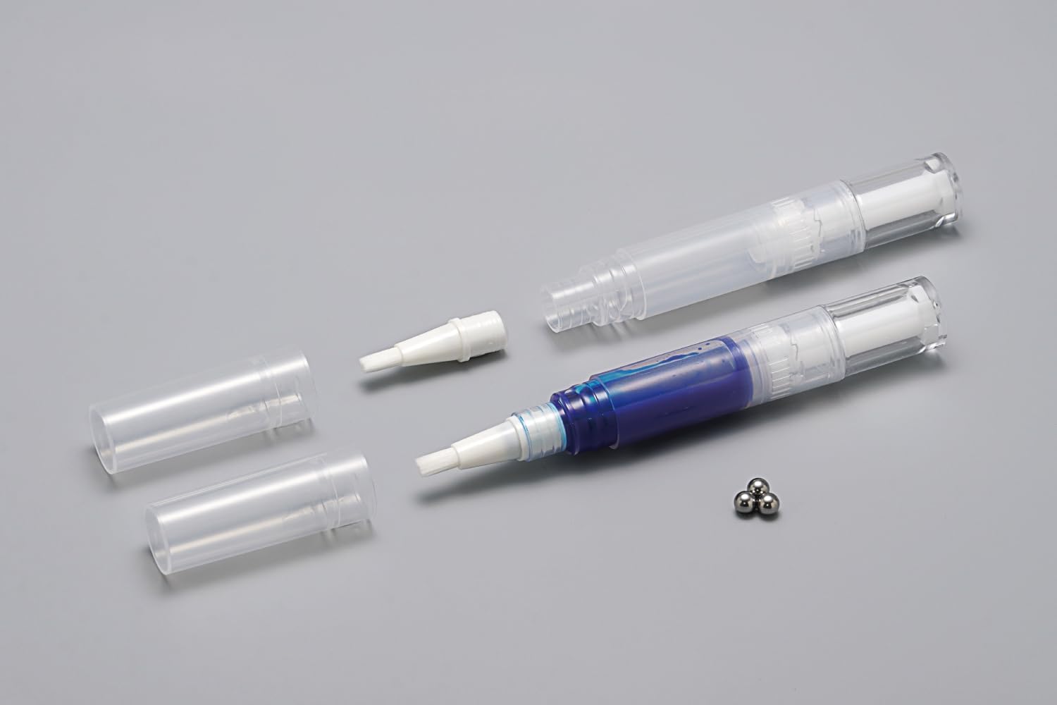 Wave OF059 Disposable Type Pen-shaped Bottle With Brush Tip (5cc/2pcs) - BanzaiHobby
