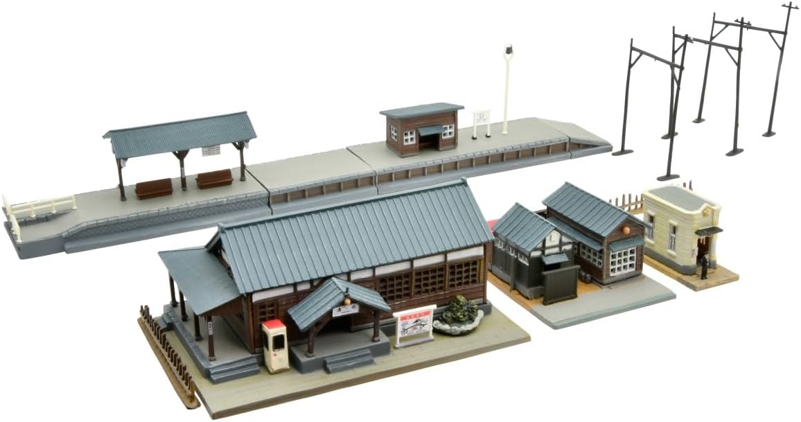 TOMYTEC Building Collection 073-1R Station Front Set 1R - BanzaiHobby