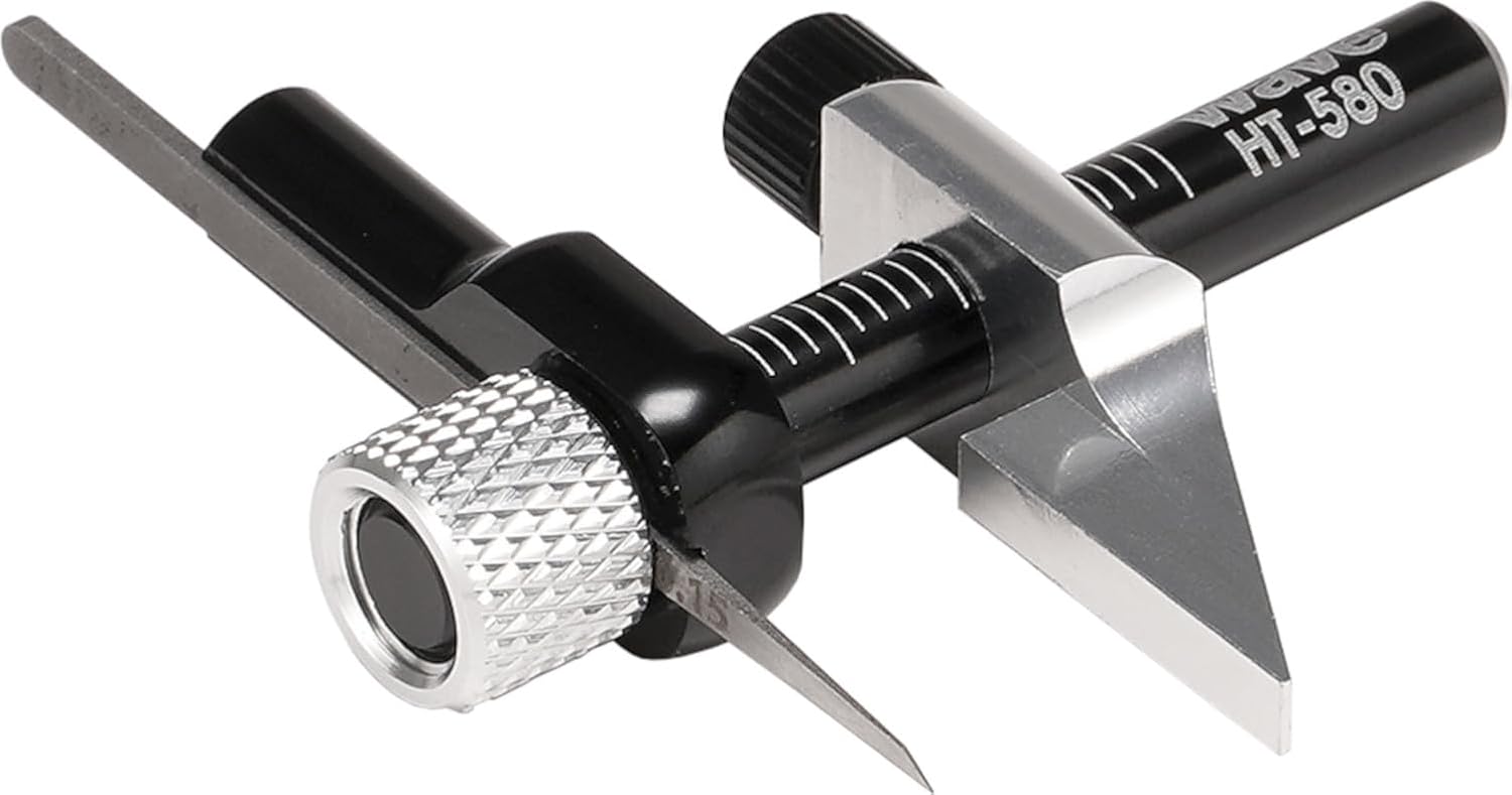 Wave HT-580 Parallel Groove Engraving Grip for HG Micro Chisel - BanzaiHobby