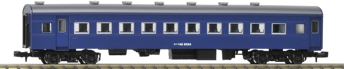 [PO APRIL 2024] TOMIX N gauge suhahu 42 Aluminum Sashes Blue 9511 Railway Train Carriage - BanzaiHobby