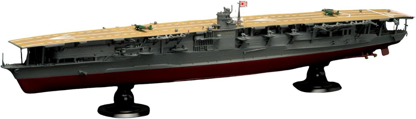 Fujimi FH-14EX-3 1/700 Japanese Navy Aircraft Carrier Akagi Full Hull Model (with Wooden Deck) - BanzaiHobby
