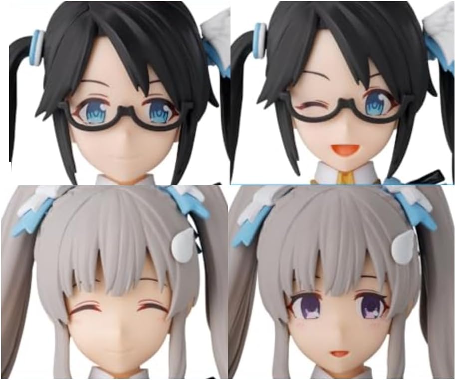 Bandai 30MS Option Hairstyle & Face Parts Set (Yuika Mitsumine/Kiriko Yukoku)