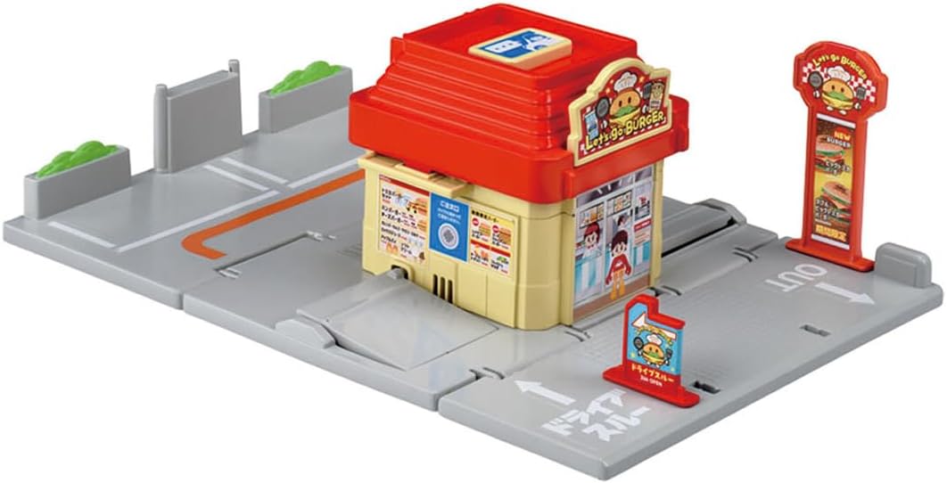 Tomica Town Drive-Thru Burger Shop