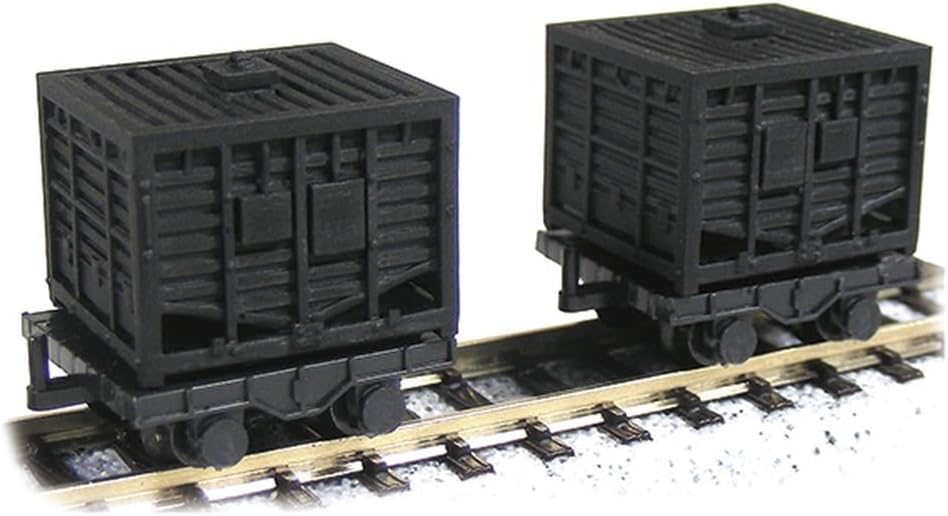 TGW JT-06 N Gauge Joke Train Series Poop Carrier (Manure Freight Car Type, 2 Cars) - BanzaiHobby