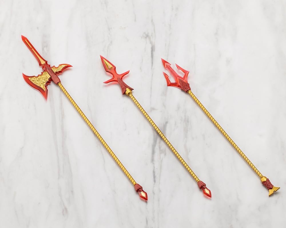 Kotobukiya GE011 M.S.G Modeling Support Goods Virtuous Style 11 Pole Weapon Set Flamerite Ver. - BanzaiHobby