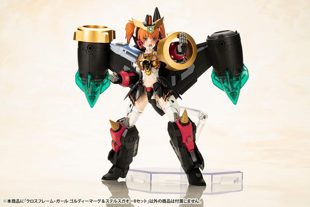 Kotobukiya CG010 GaoGaiGar Cross Frame Girl Goldie Marg & Stealth Gao II Set - BanzaiHobby