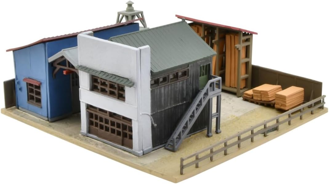 TOMYTEC The Building Collection 007-3 Town Factory A3 - BanzaiHobby
