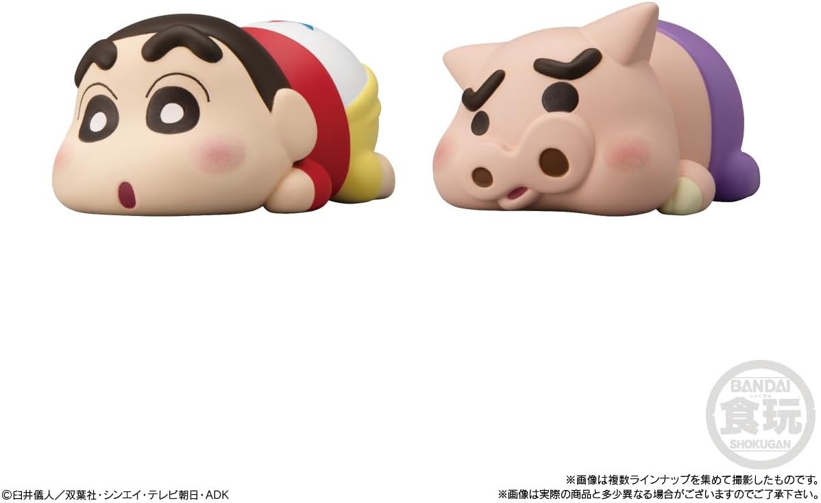 Bandai Mocchiri Korororin Crayon Shin-chan (1Box 12pcs) - BanzaiHobby