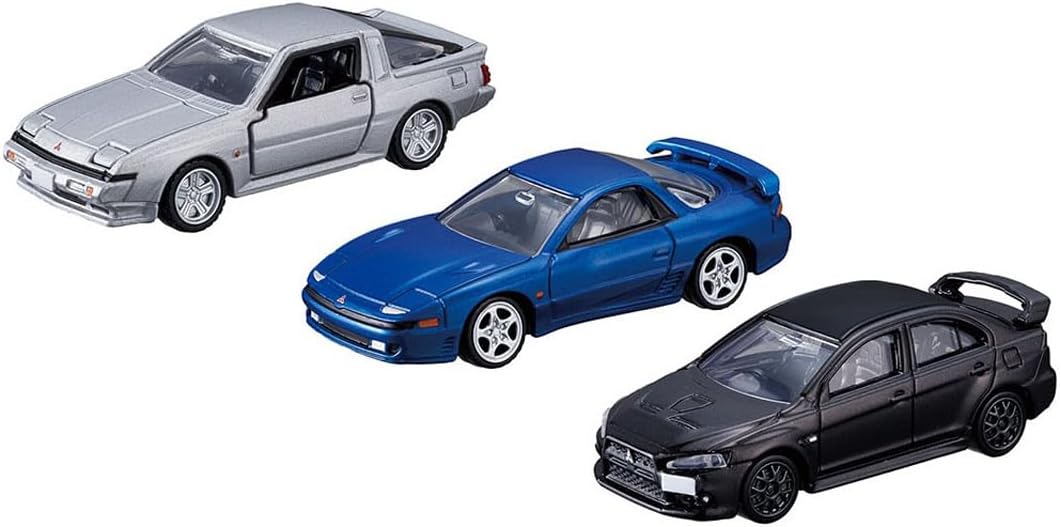 Tomica P MITSUBISHI SPORTS CARS 3 MODELS Collection - BanzaiHobby