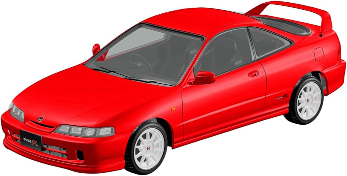 Aoshima 1/32 RakuPla Snap Kit No.22-MR Honda DC2 Integra Type R Milano Red
