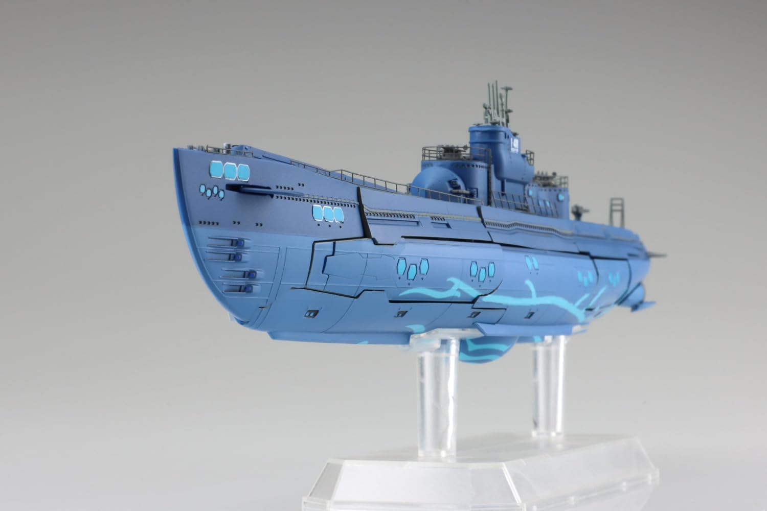 Aoshima 1/350 Arpeggio of Blue Steel - Ars Nova Blue Steel Submarine I-401 - BanzaiHobby