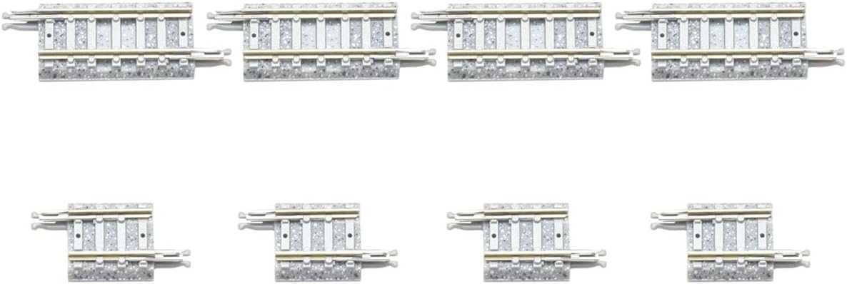 TOMIX 1098 N Gauge Fractional PC Rails S18.5/ S33-PC (F) (4 Pieces for Each) - BanzaiHobby
