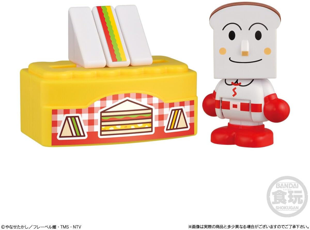 Bandai Collect and Play! Anpanman Town Doll Set (1Box 10pcs) - No Weight - BanzaiHobby