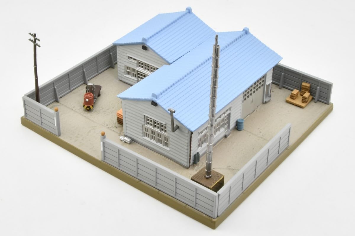 TOMYTEC The Building Collection 009-4 Town Factory C4 - BanzaiHobby