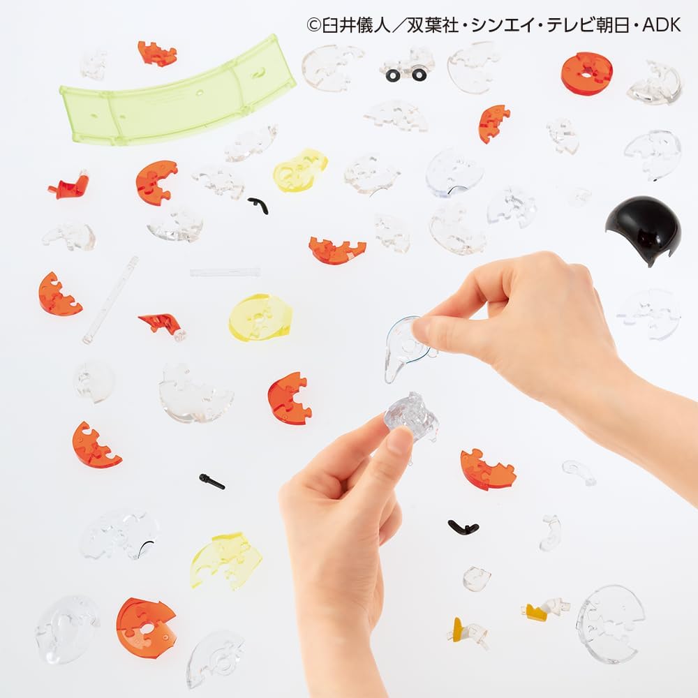 Beverly 50310 Crystal Puzzle Crayon Shin-Chan & Shiro 62 Piece - BanzaiHobby