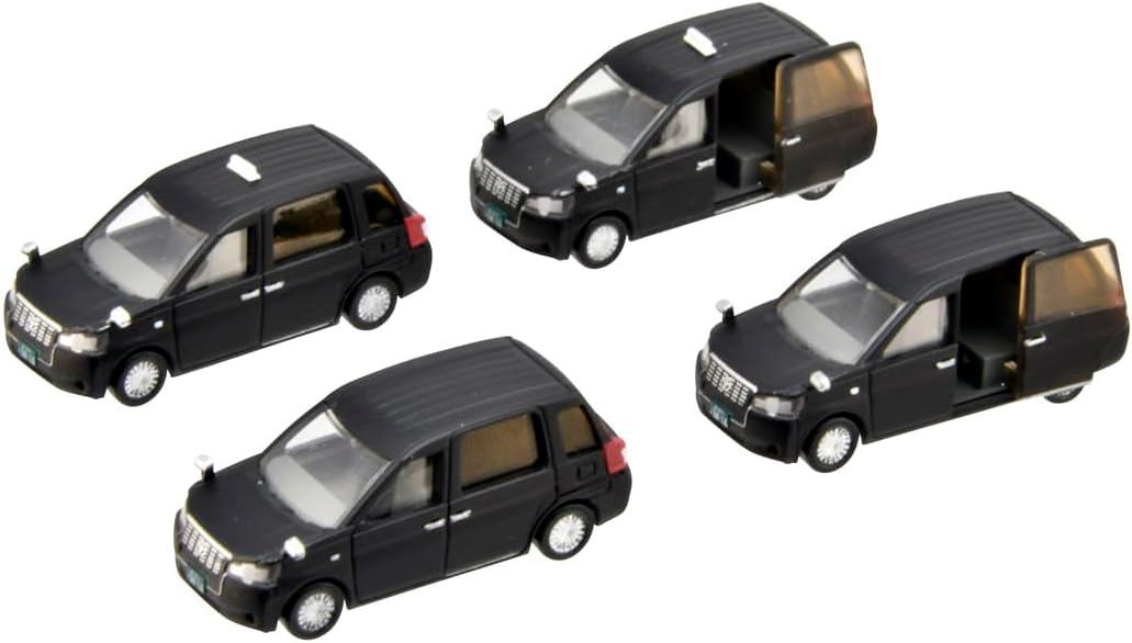 TOMYTEC The Car Collection Series Basic Set (Select) JPN Taxi Black - BanzaiHobby