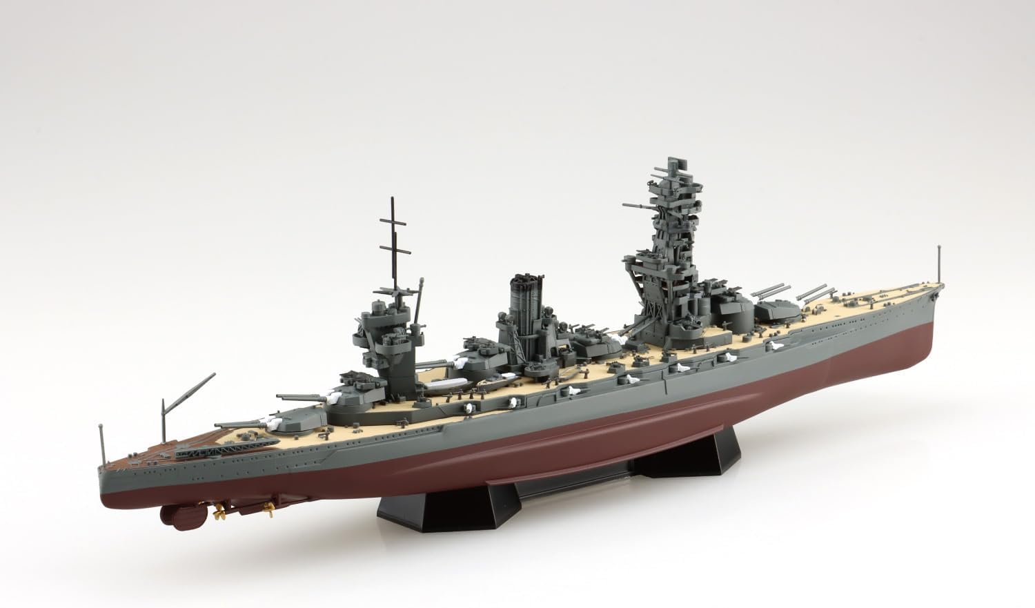 Aoshima 1/700 Full Hull Model IJN Battleship Fuso 1944 (with Metal Barrel) - Aoshima Banzai Hobby