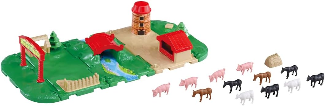 Tomica World Tomica & Town Lively Ranch Set
