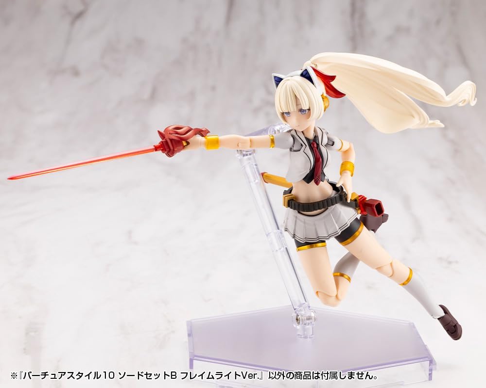 Kotobukiya GE010 M.S.G Modeling Support Goods Virtua Style 10 Sword Set B Flamerite Ver. - BanzaiHobby