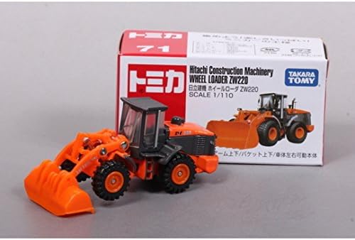 Tomica Box 071 Hitachi Construction Machinery Wheel Loader - BanzaiHobby