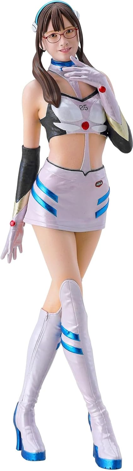 Hasegawa SP660 1/12 12 Real Figure Collection Evangelion Racing Circuit Mate Yukino Runa/Makinami Mari Illustrious