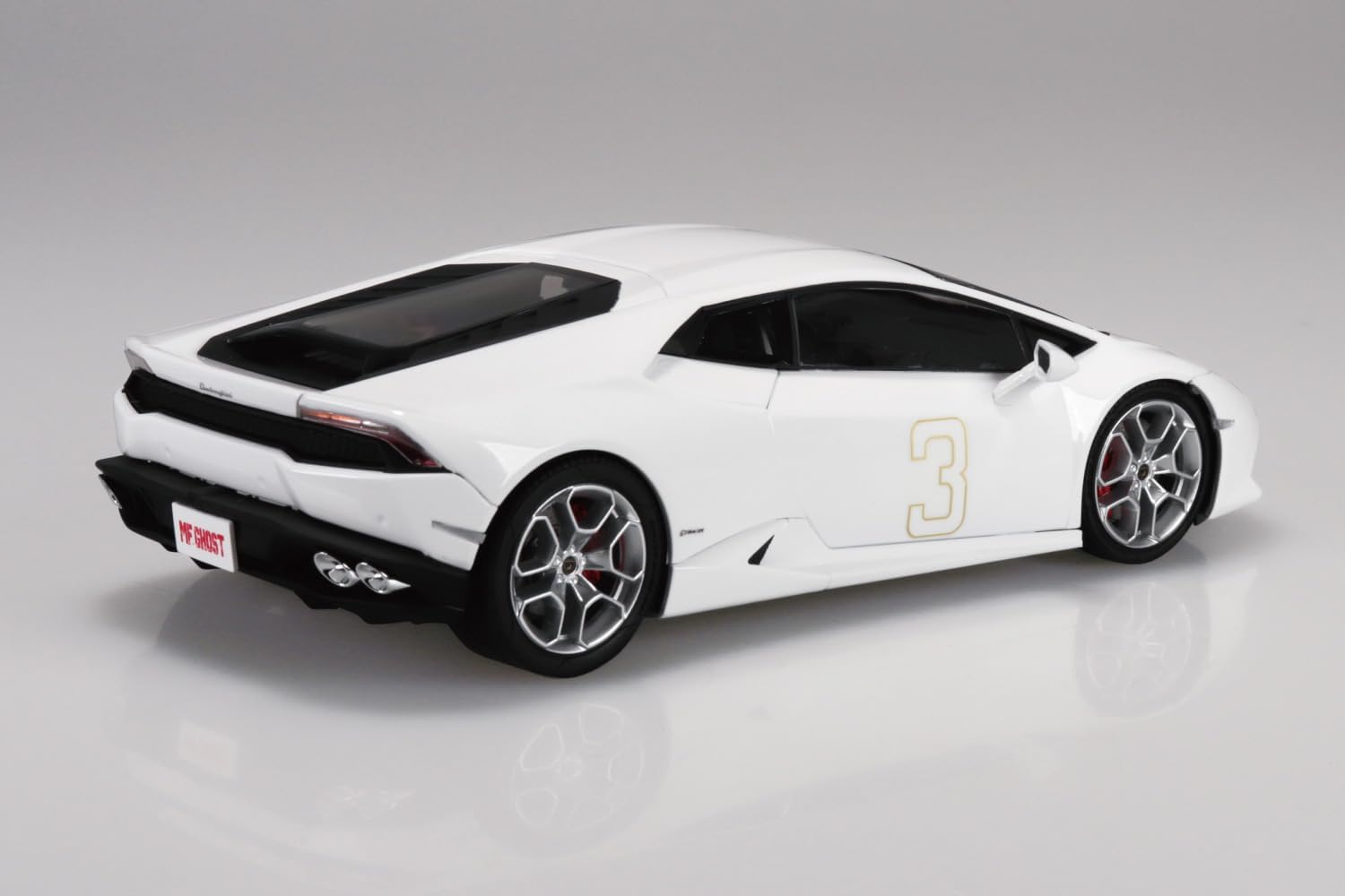Aoshima 1/24 MF Ghost No.5 Daigo Oishi Lamborghini Huracan LP610-4 (Modified) - BanzaiHobby