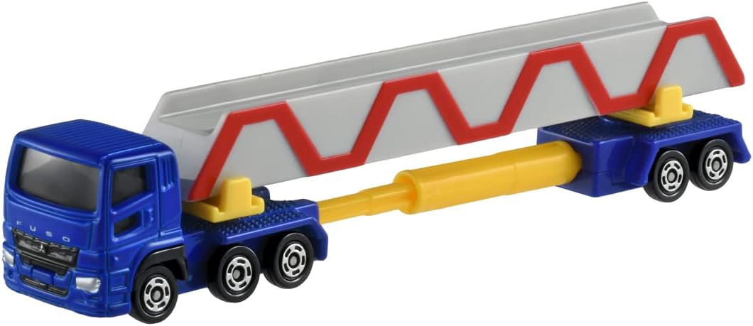 Tomica No. 140 Mitsubishi Fuso Super Great Pole Trailer No. 140 - BanzaiHobby