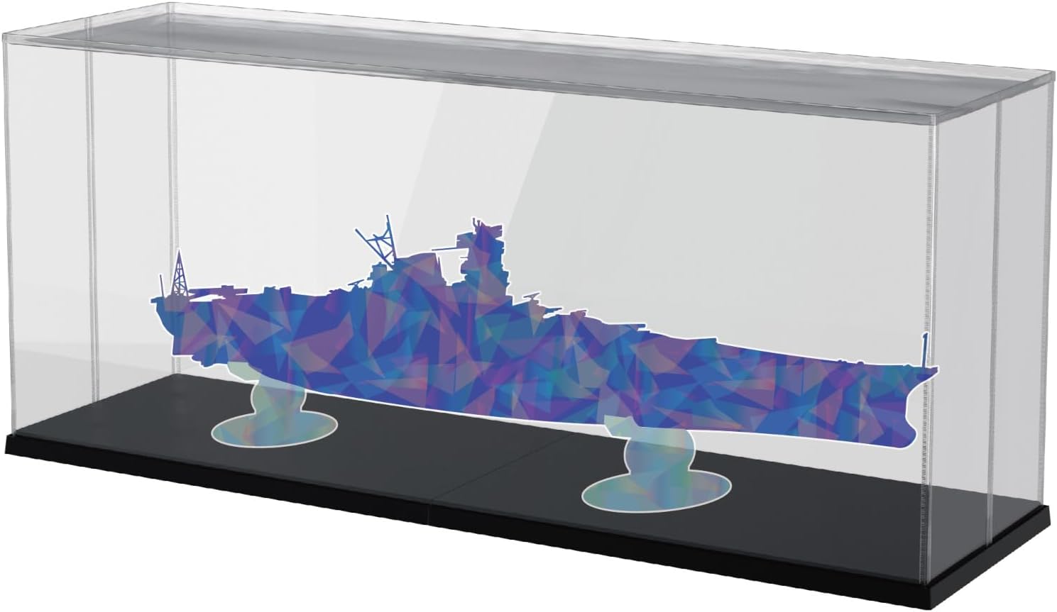 Hobby Base PPC-K106BK Model Cover Plus Super Dreadnought Black - BanzaiHobby