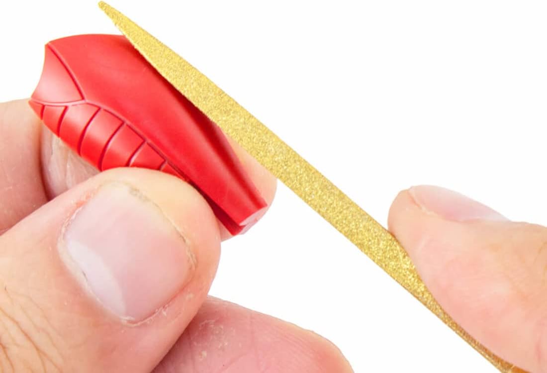 Mineshima I-200D Titanium Coated Diamond File #200 Triangular - BanzaiHobby