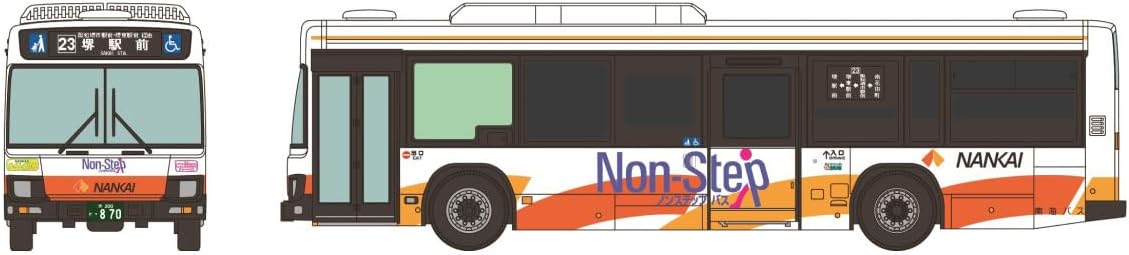 TOMYTEC National Bus Collection JB022-2 Nankai Bus Diorama Supplies - BanzaiHobby