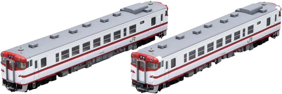 TOMIX 98168 N Gauge JR KIHA 40 500 Series Diesel Car (Morioka Livery Red Demon) 2 Cars Set