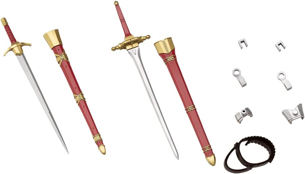 Kotobukiya GE001X M.S.G Modeling Support Goods, Vertue Style 01, Sword Set A - BanzaiHobby